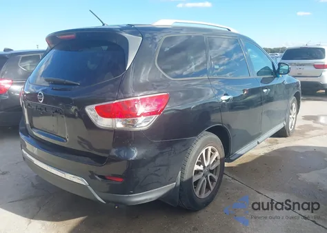 2015 Nissan Pathfinder S из США, поврежденный, VIN 5N1AR2MN2FC668137